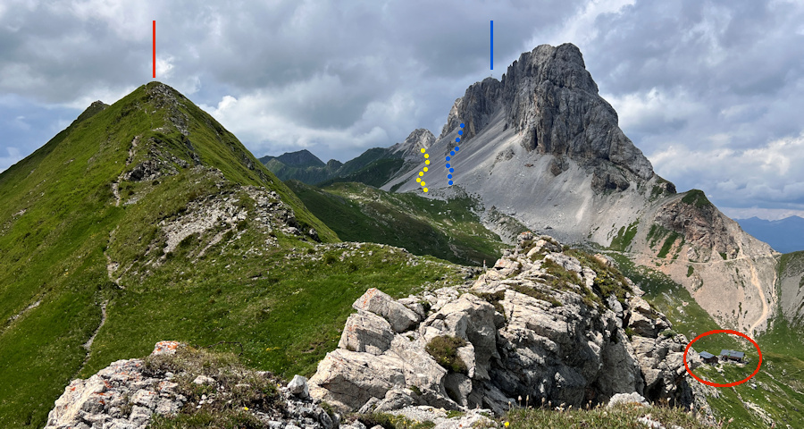 Blick von der Filmoorhöhe zur Großen Kinigat