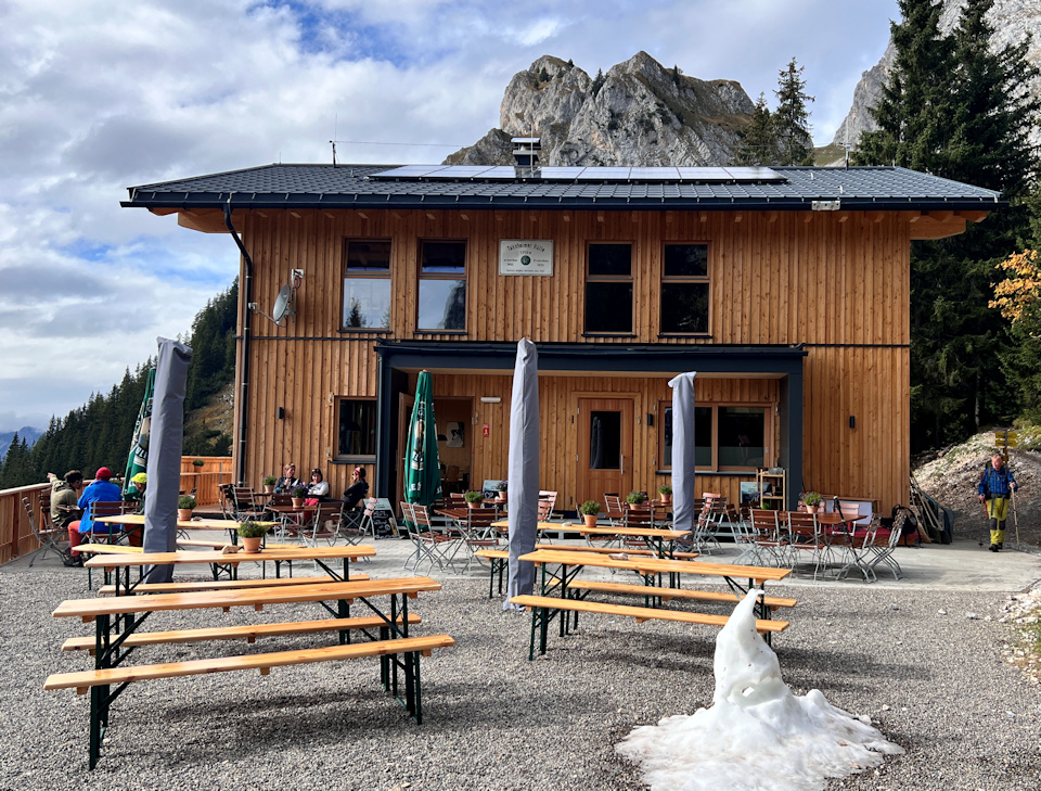 Tannheimer Hütte Terrasse